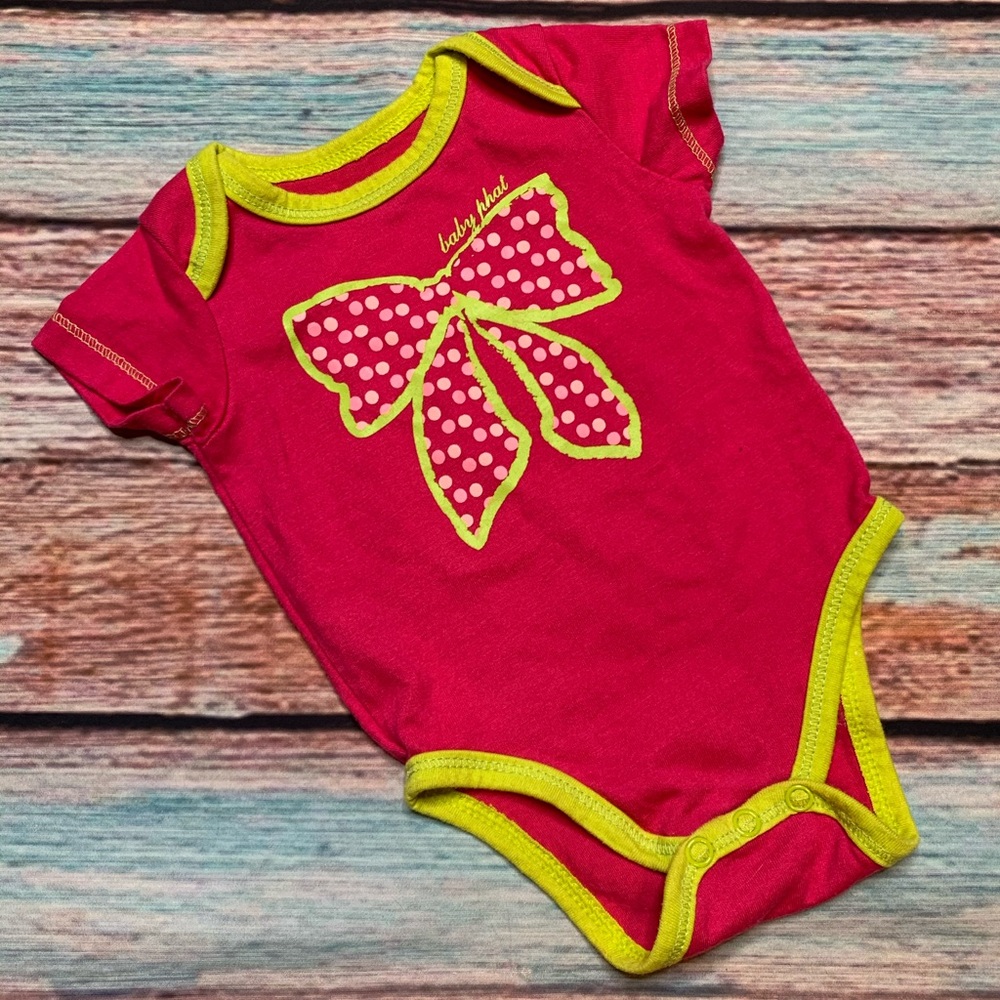 Baby Phat Bow Onesie